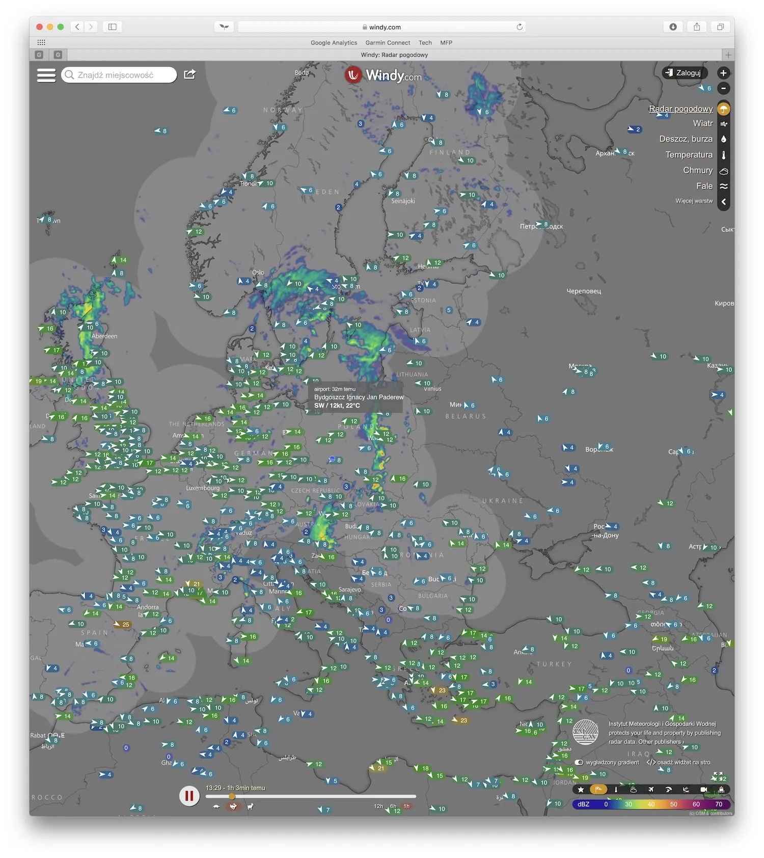 Gdzie jest burza: radar i mapa class="wp-image-784822" title="Gdzie jest burza: radar i mapa" 