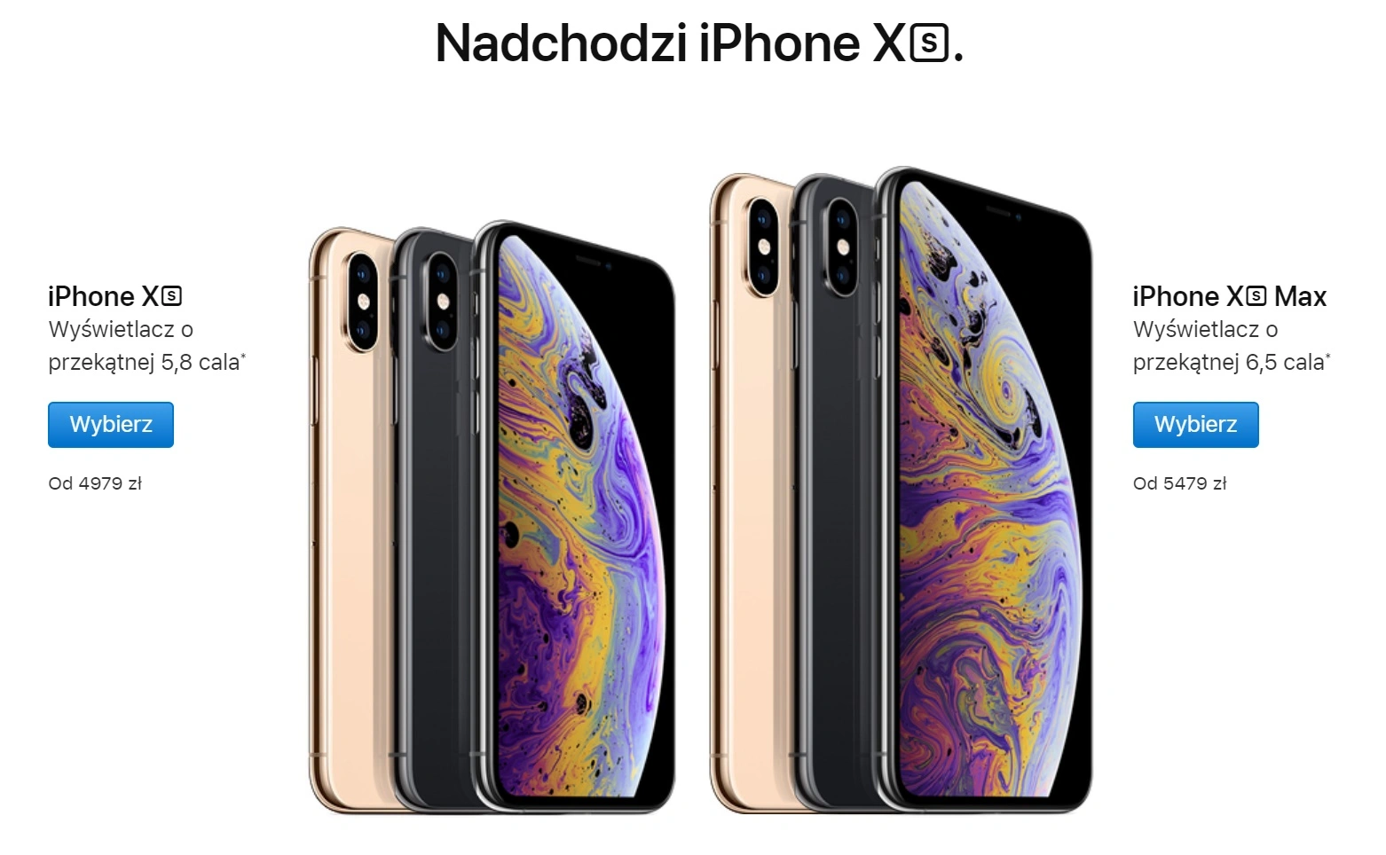 iPhone Xs i iPhone Xs Max - cena class="wp-image-803188" title="iPhone Xs i iPhone Xs Max - cena"