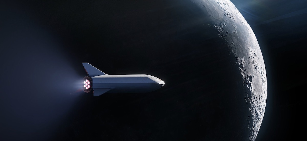 Elon Musk zabierze japońskiego miliardera w podróż dookoła Księżyca