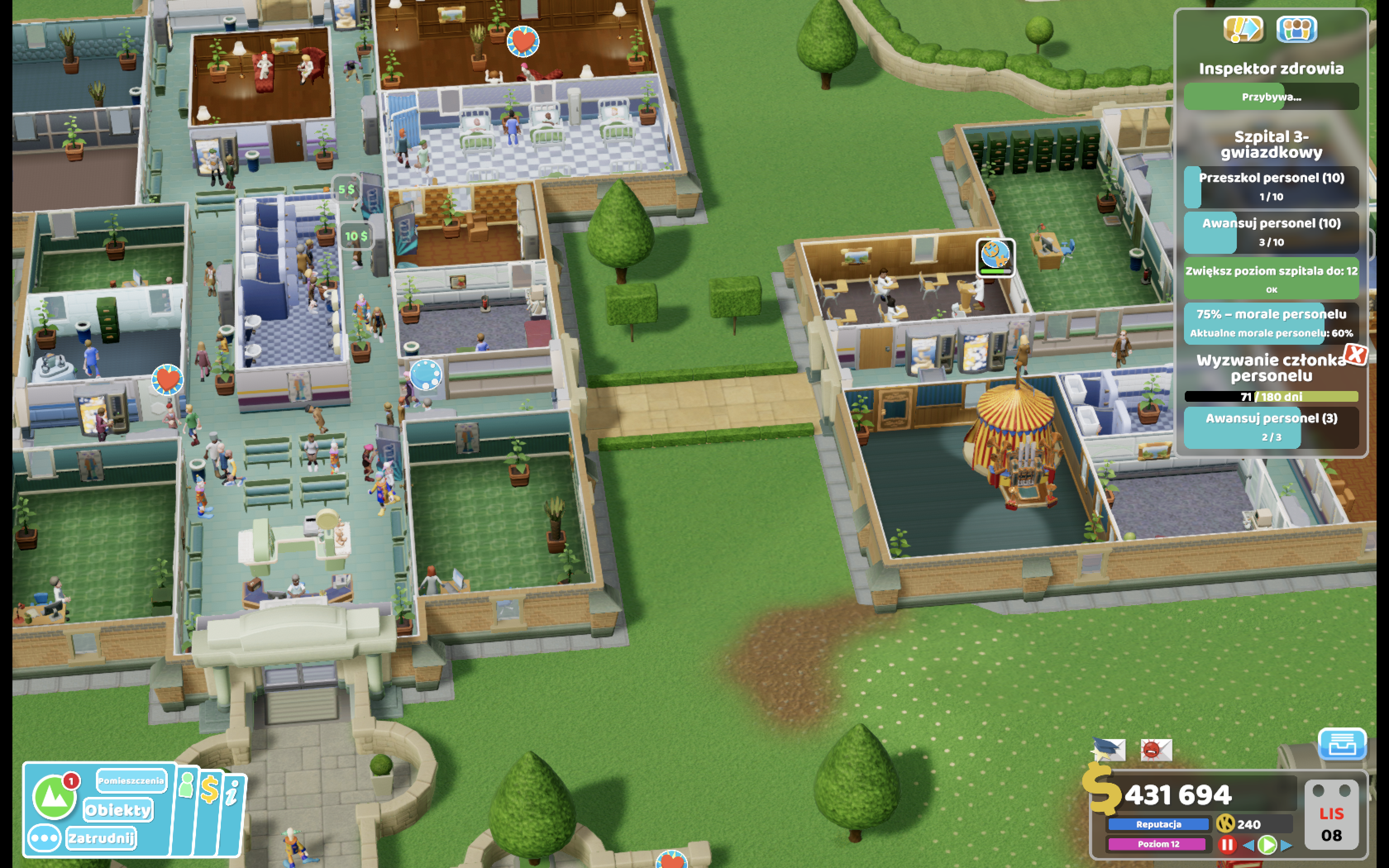 Two Point Hospital: po dekadach znowu jakiś fajny tycoon na komputery! class="wp-image-796504" 