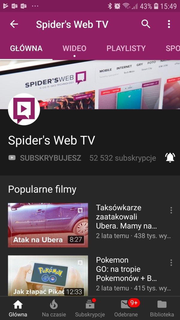 ciemny motyw youtube android class="wp-image-799171" 
