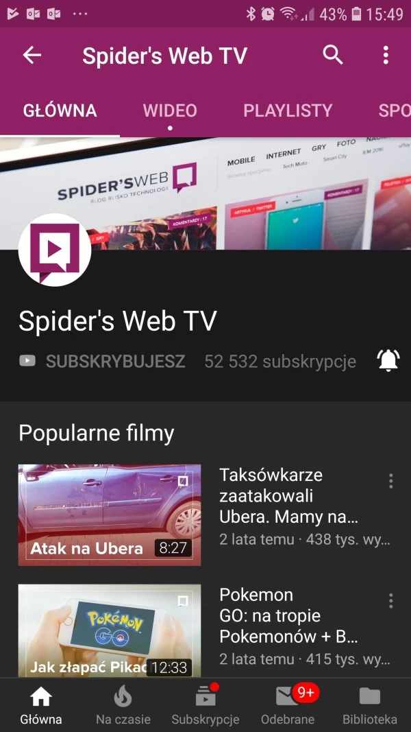ciemny motyw youtube android class="wp-image-799171"