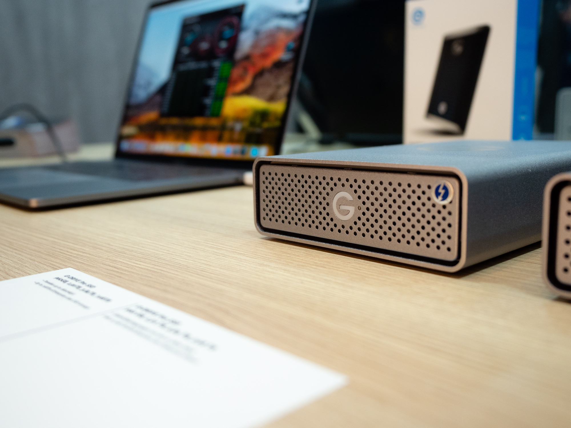 G-Drive na IFA 2018 class="wp-image-795688" title="G-Drive Pro SSD - najbardziej „konwencjonalny” z napędów SSD od G-Technology przypadnie do gustu freelancerom i małym studiom" 