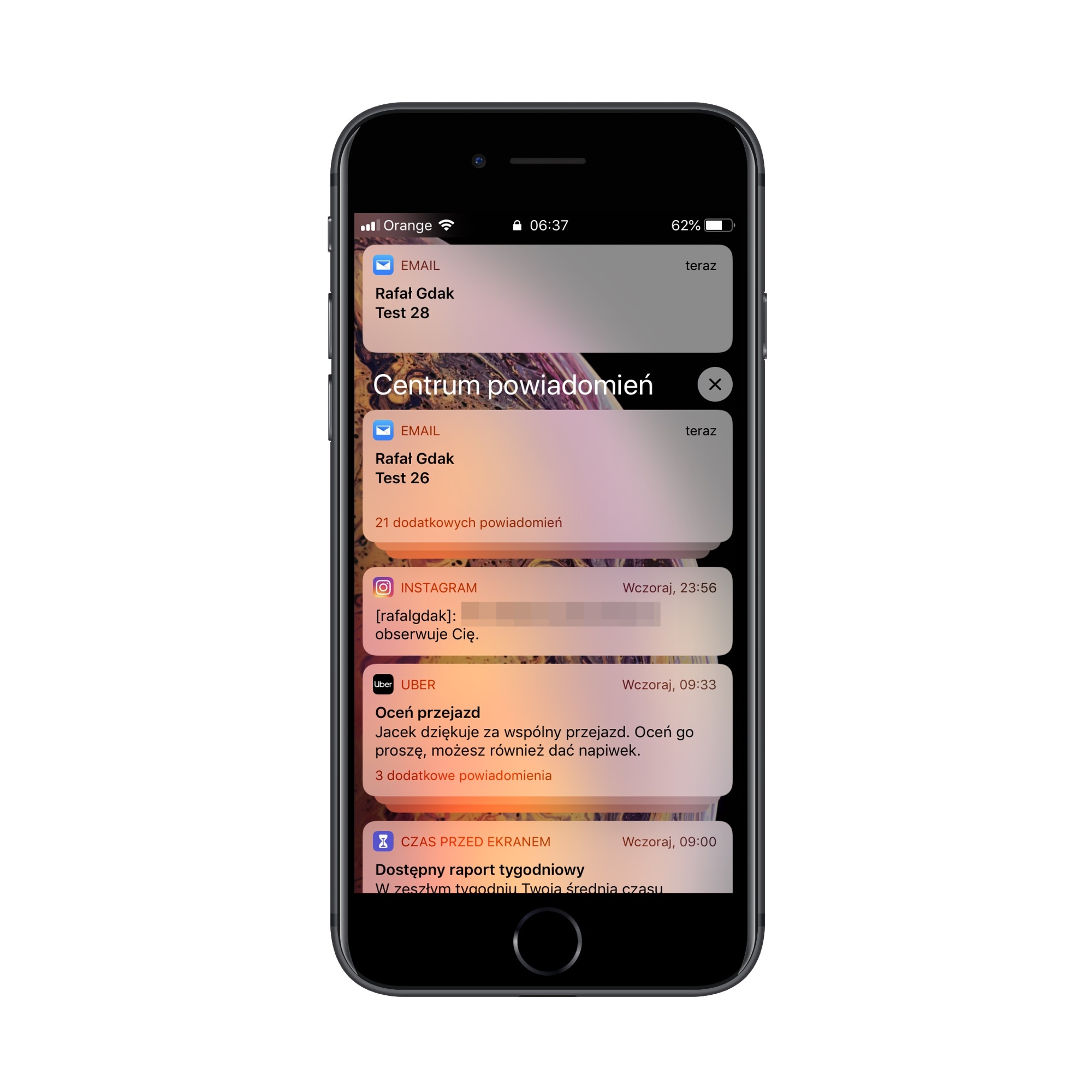 Grupowanie powiadomień w iOS 12 class="wp-image-804388" 