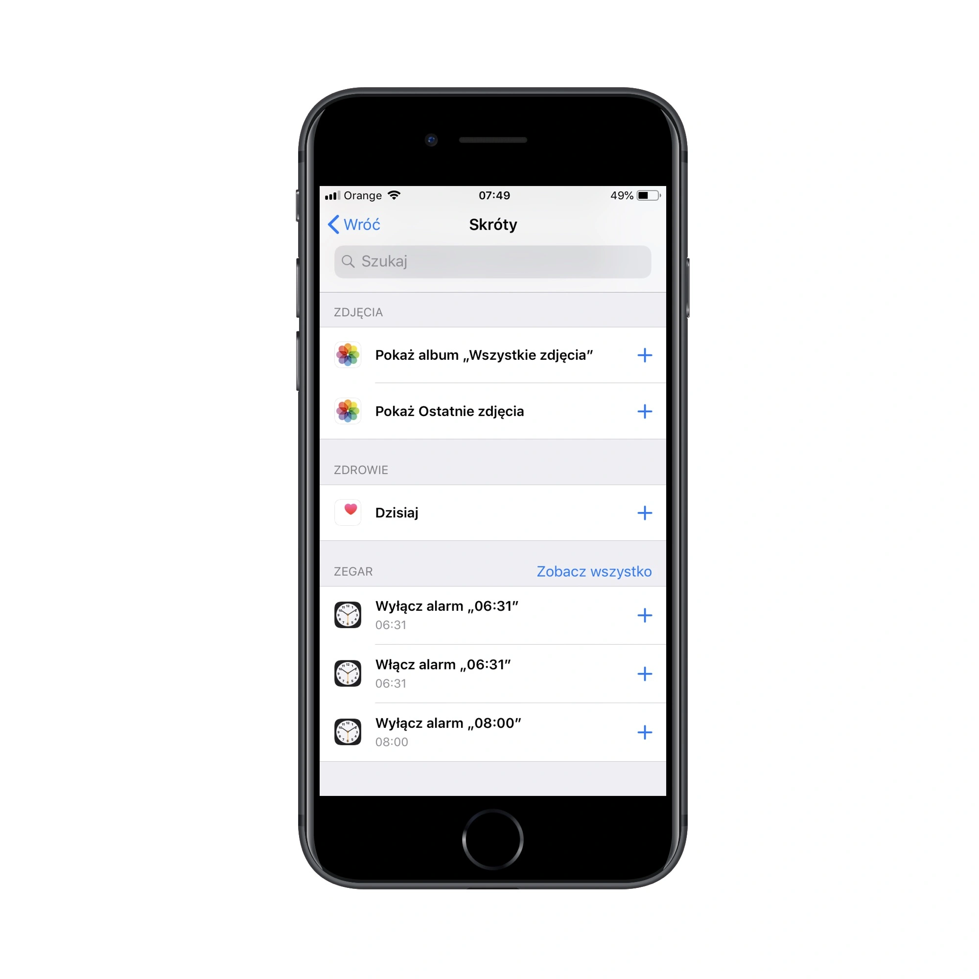 Skróty Siri w iOS 12 class="wp-image-804379" 