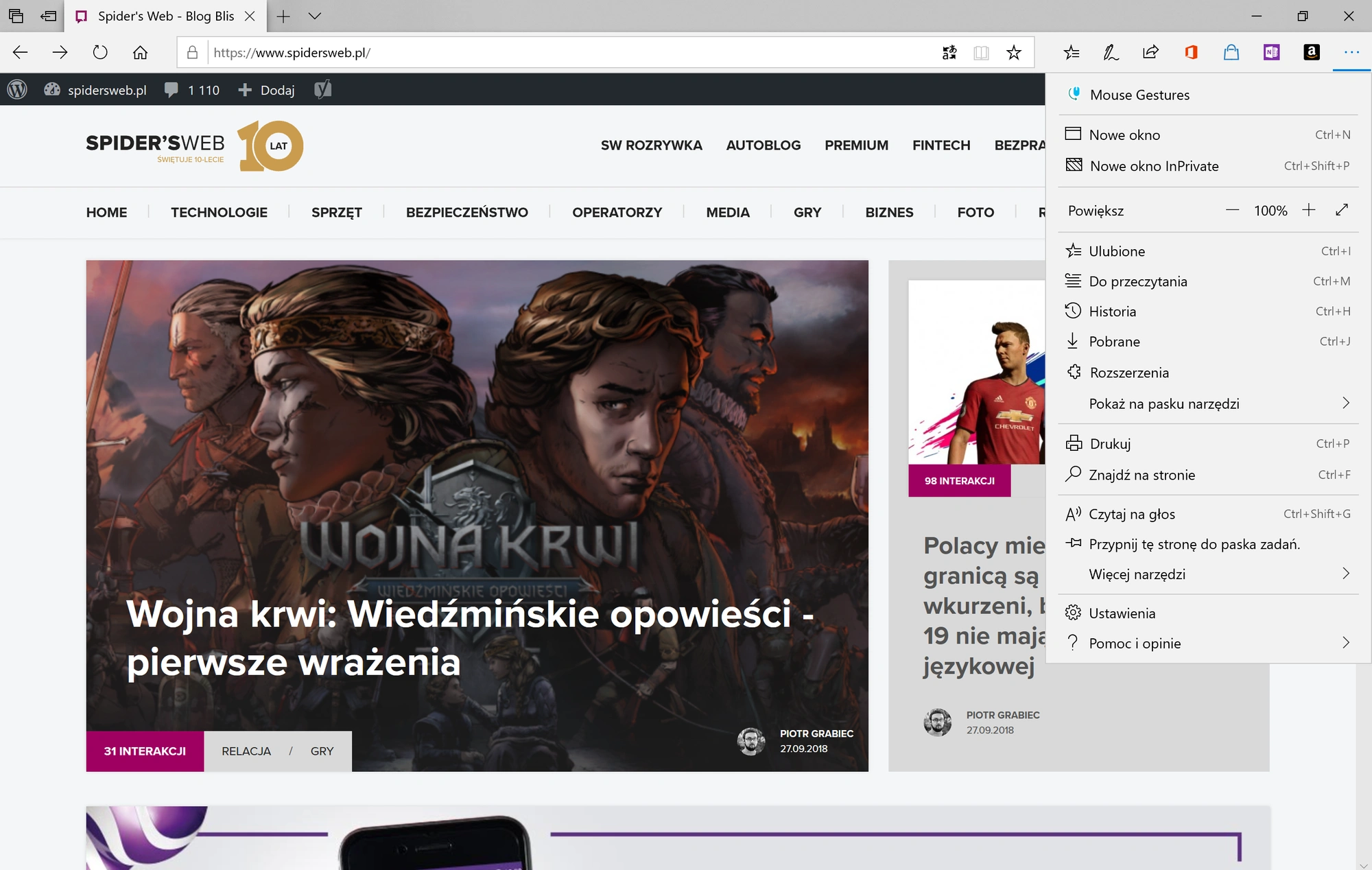 październikowa aktualizacja windows 10