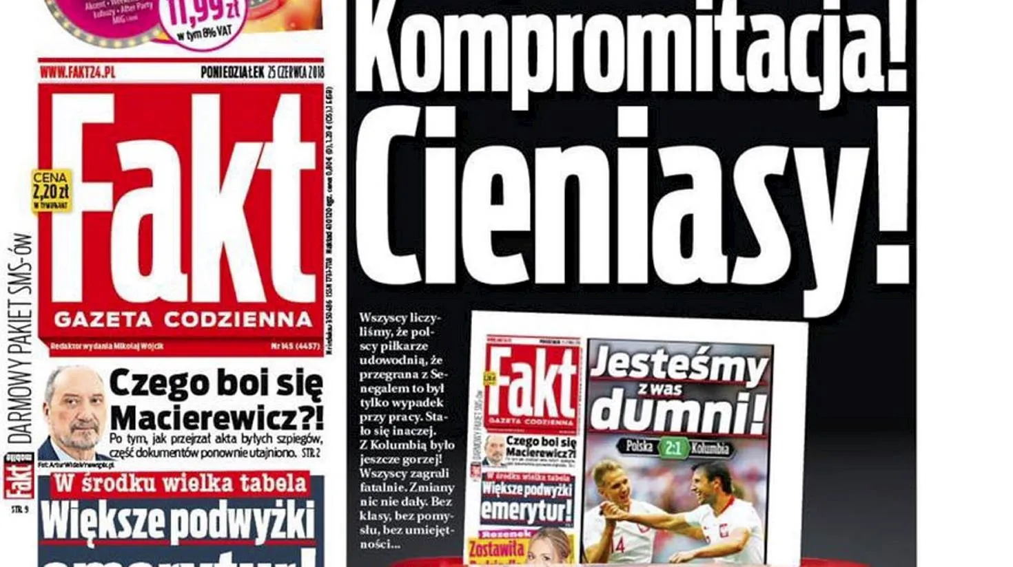 Fakt obchodzi urodziny. To już 15 lat szurania po dnie