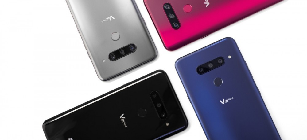 LG V40 ThinQ ma aż 5 aparatów. class="wp-image-814475" 