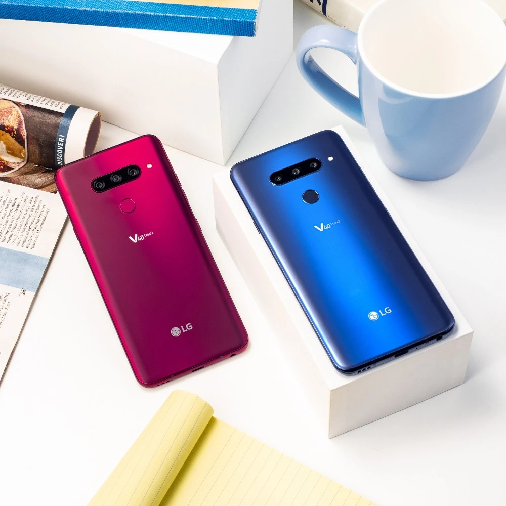 LG V40 ThinQ ma aż 5 aparatów. class="wp-image-814478" 