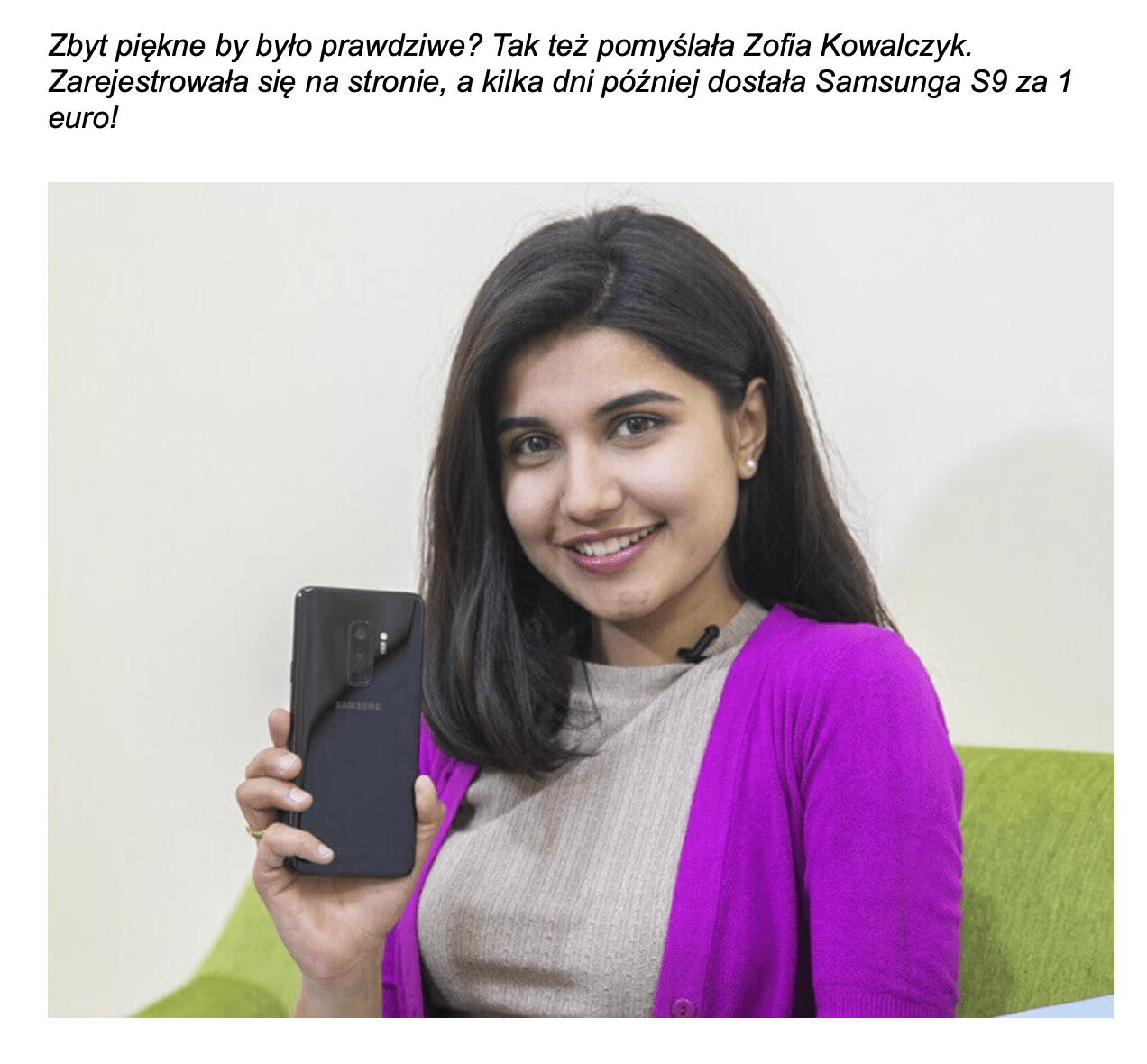 Polacy uwierzyli w iPhone’a X i Samsunga Galaxy S9 za 1 euro class="wp-image-820562" 