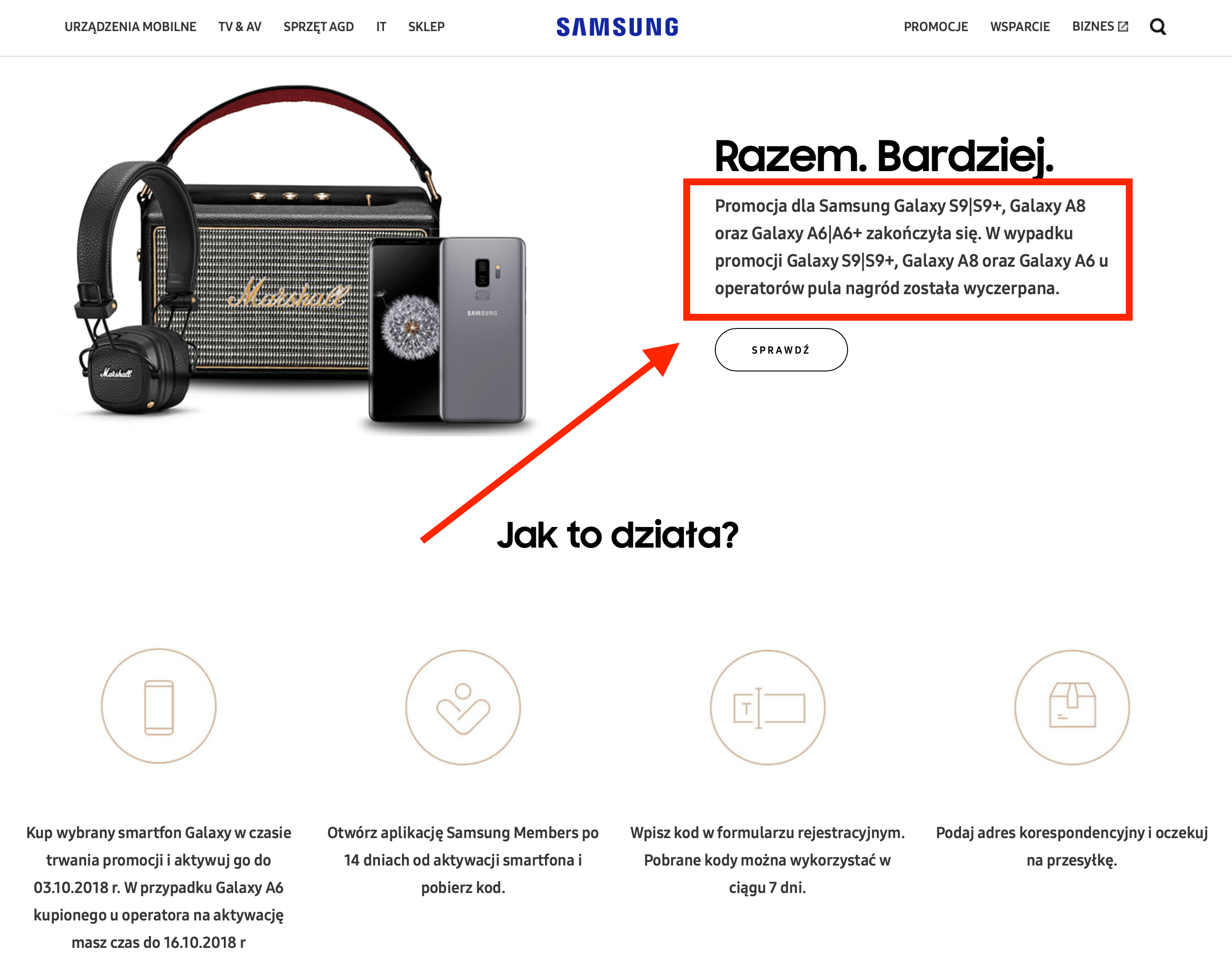 Samsung obiecał odkupić smartfony od klientów i miał im dać głośnik bluetooth, ale tego nie zrobił? Wyjaśniamy class="wp-image-820745" 