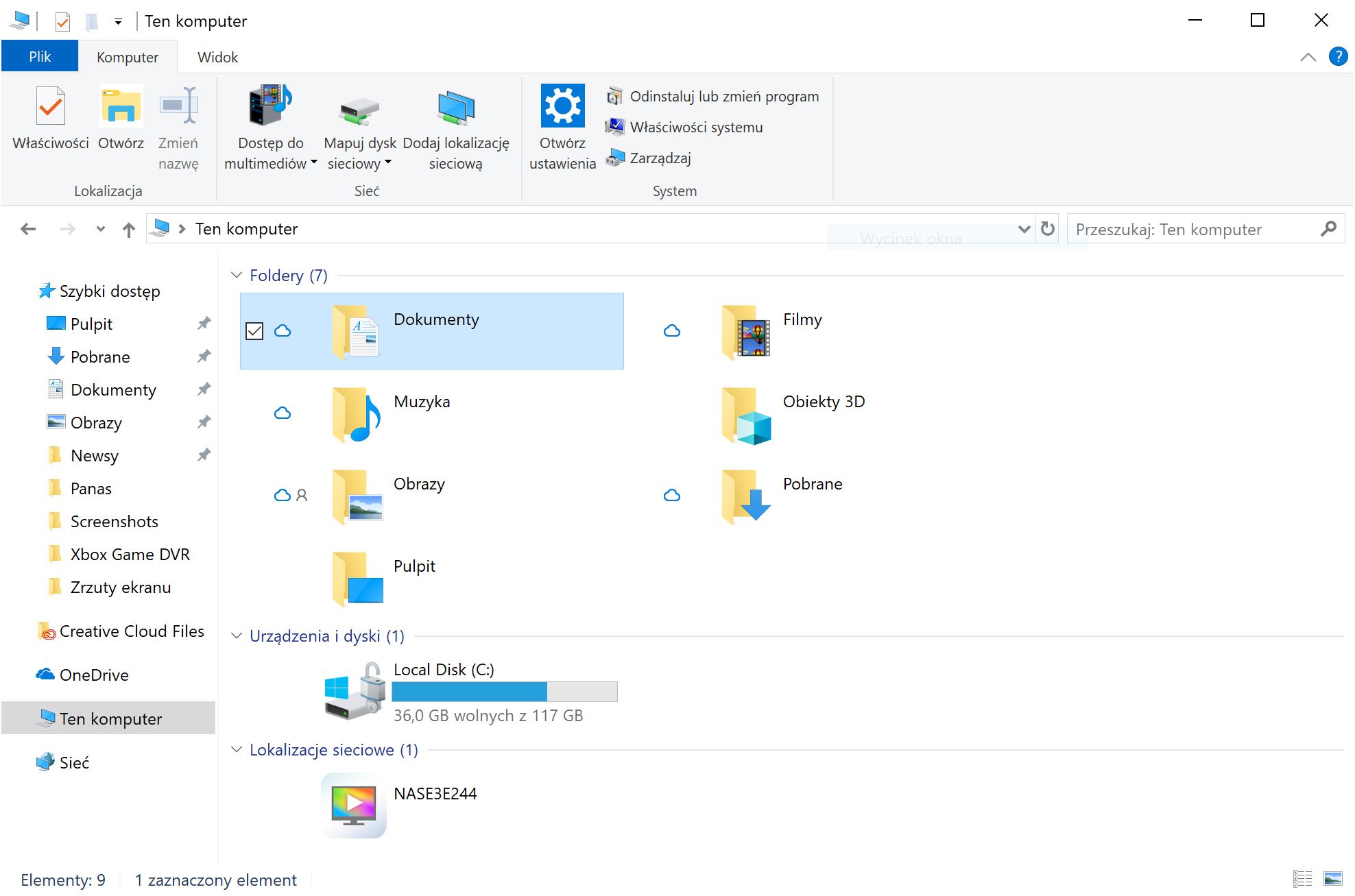 Windows 10 usuwa dane 