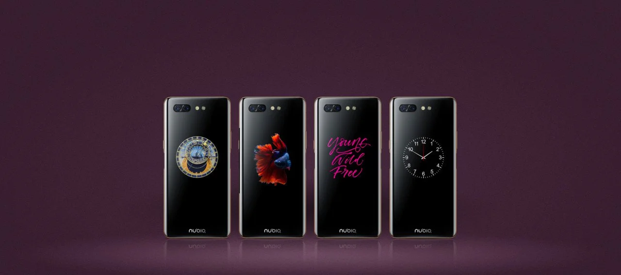 zte nubia x dwa ekrany