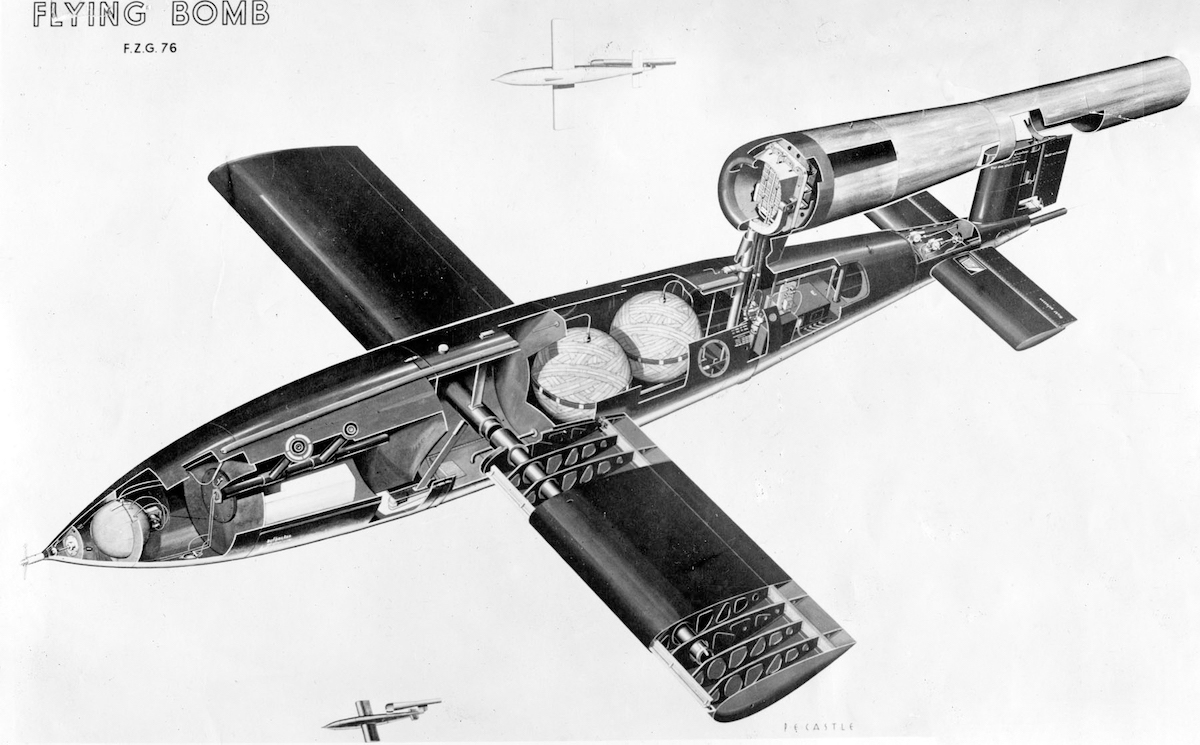 Oda do rakiety V-1 Vergeltungswaffe w grze Battlefield V