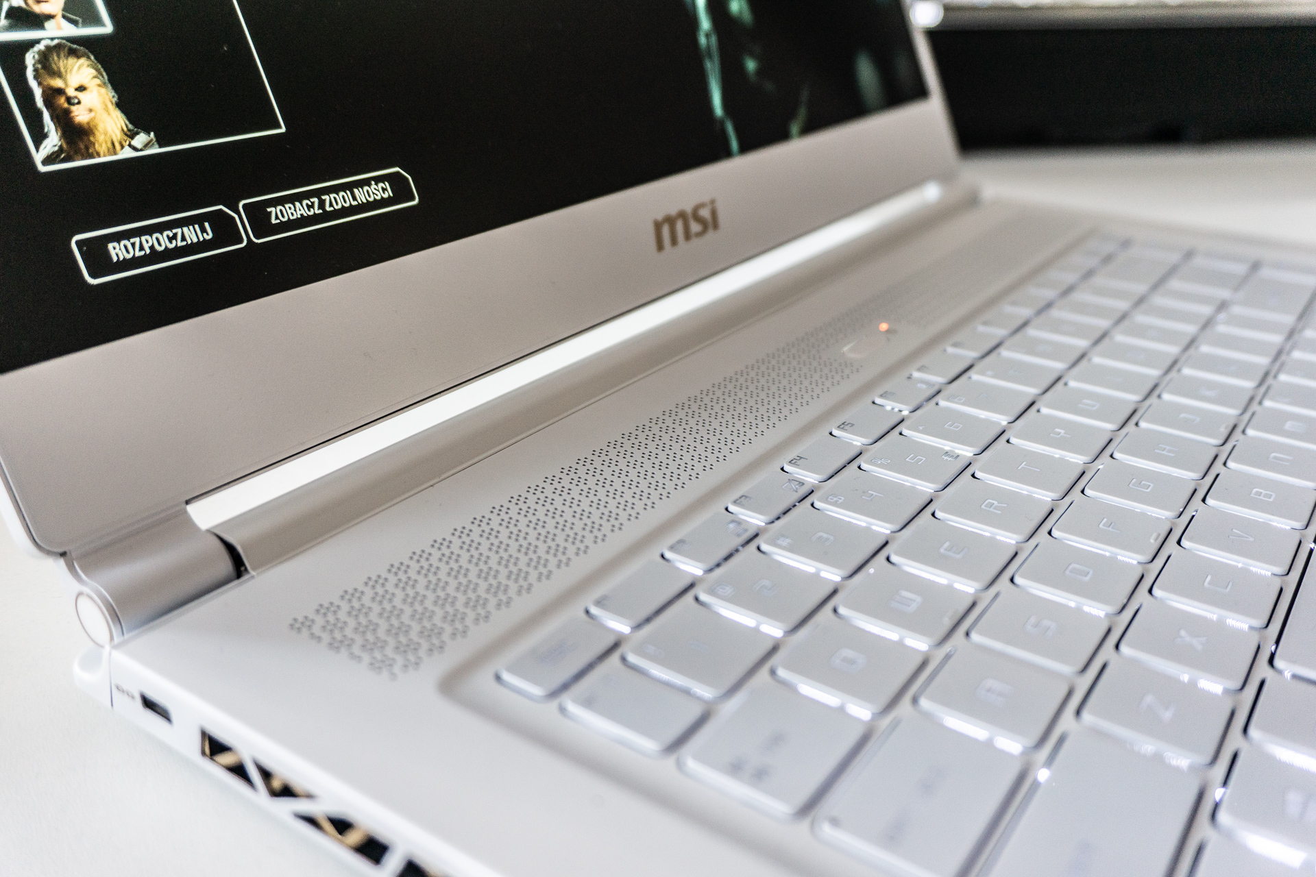 Recenzja MSI P65 Creator - najładniejszy laptop do gier 2018 r. class="wp-image-844919" title="Recenzja MSI P65 Creator - najładniejszy laptop do gier 2018 r." 