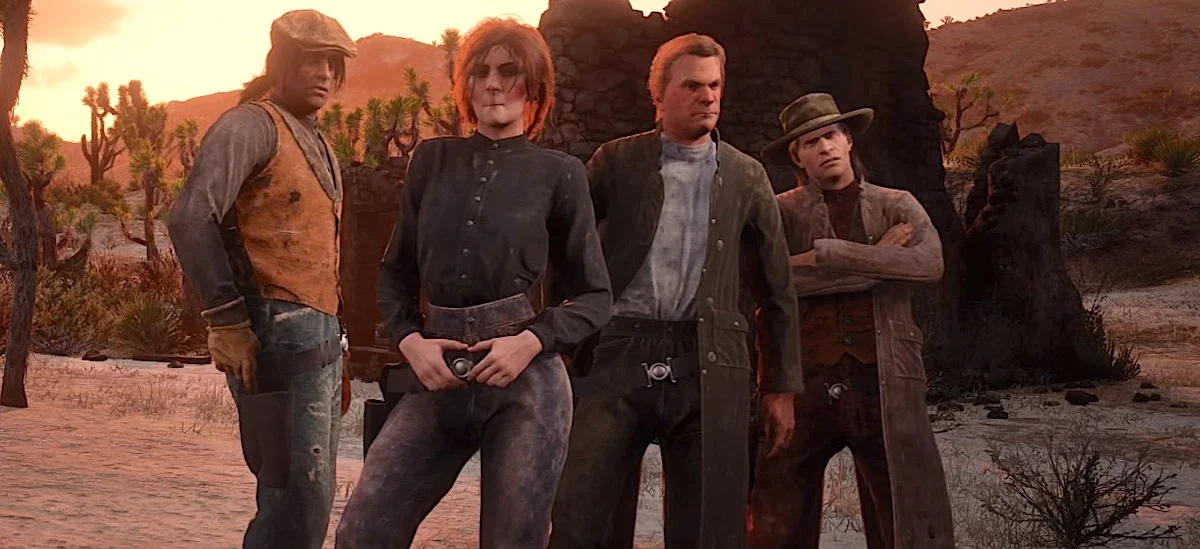 Moja pierwsza przygoda z Red Dead Online była pełna bezmyślnej walki