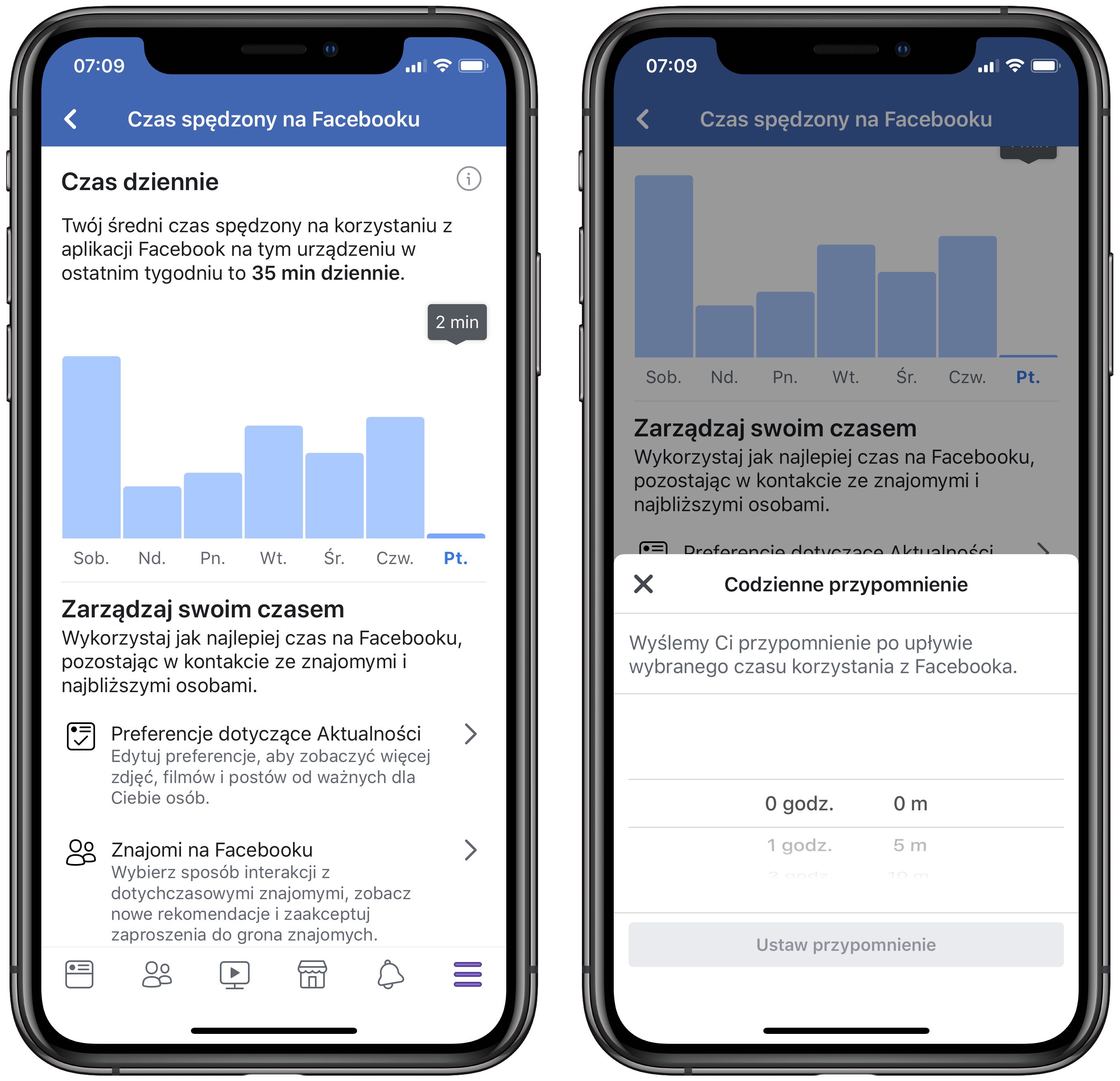 Funkcja Czas spędzony na Facebooku class="wp-image-847997" 