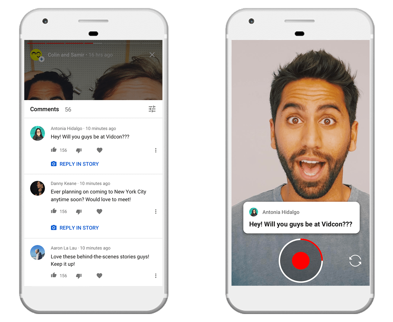 Jak wygląda stories w YouTube class="wp-image-848093"