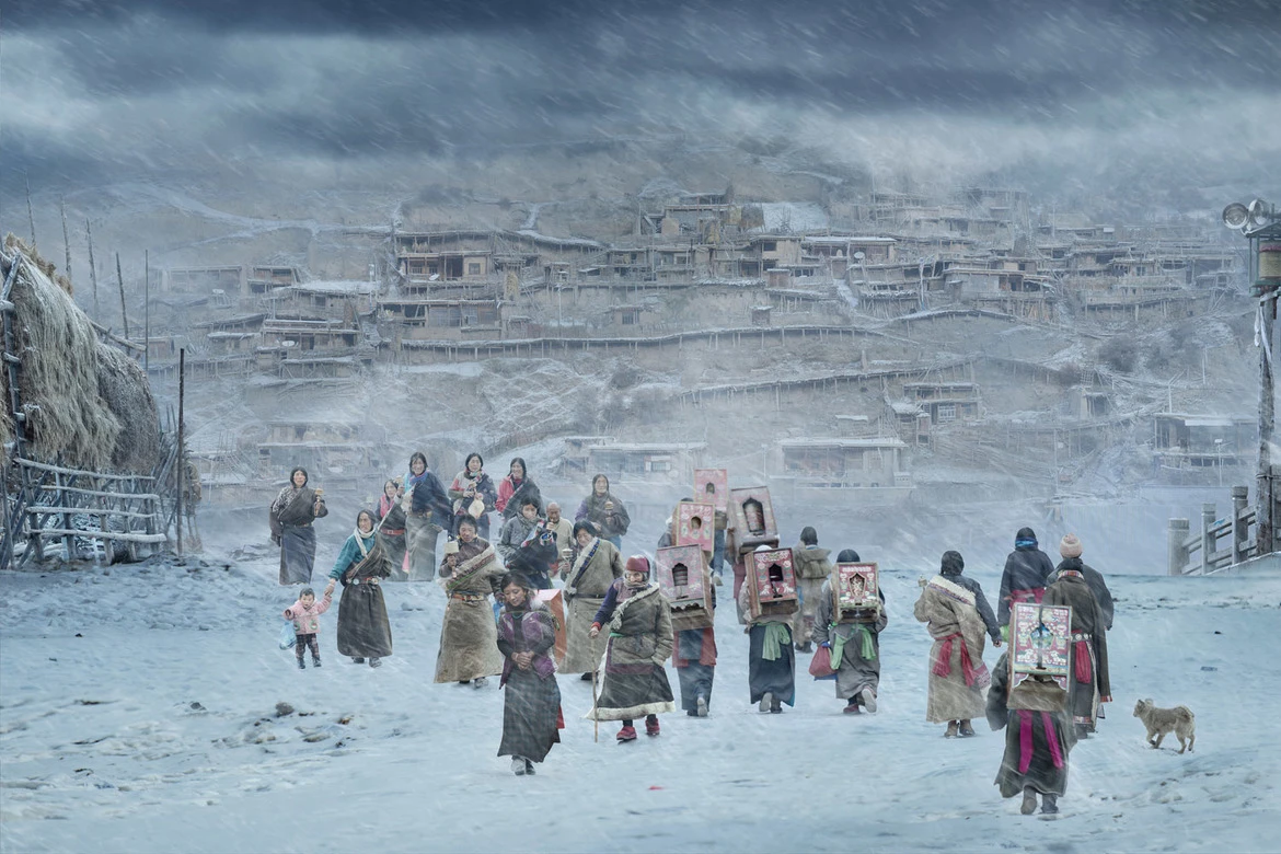 Fot. He Jian, zwycięzca w kategorii pojedynczej Hot/Cold / Travel Photographer of the Year 2018 class="wp-image-857084" 