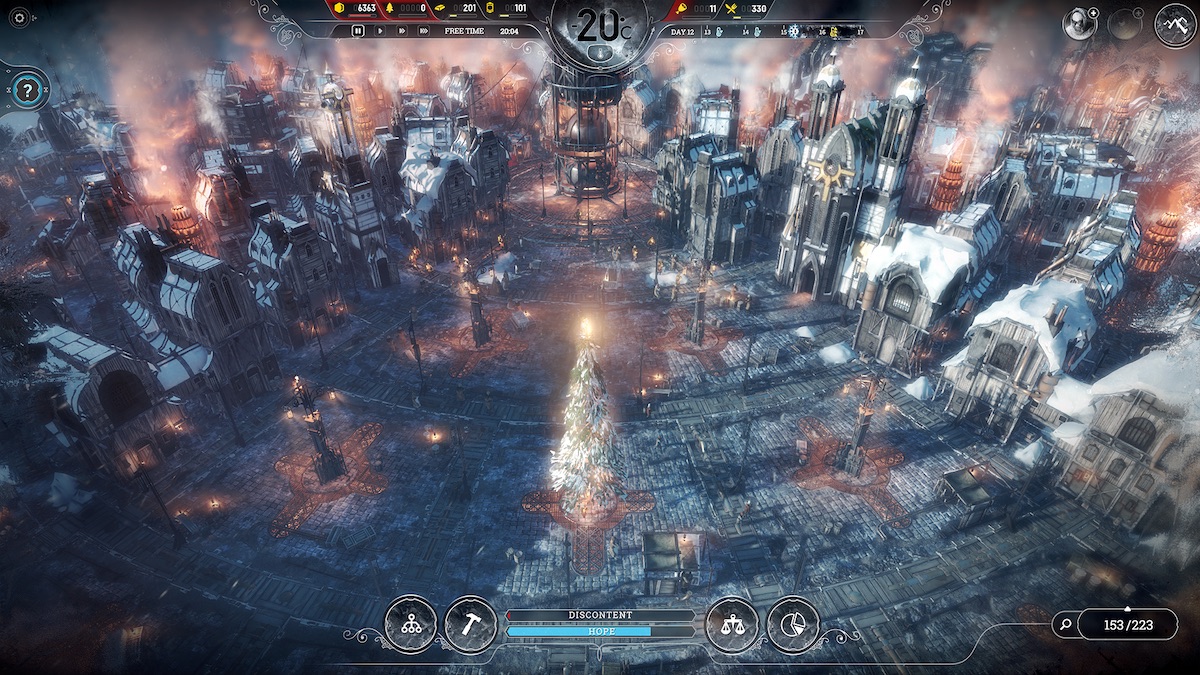 frostpunk: opowieść wigilijna dodatek dlc święta 2018 11 bit studios 