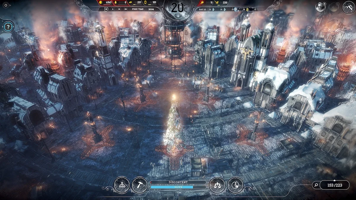 frostpunk: opowieść wigilijna dodatek dlc święta 2018 11 bit studios 