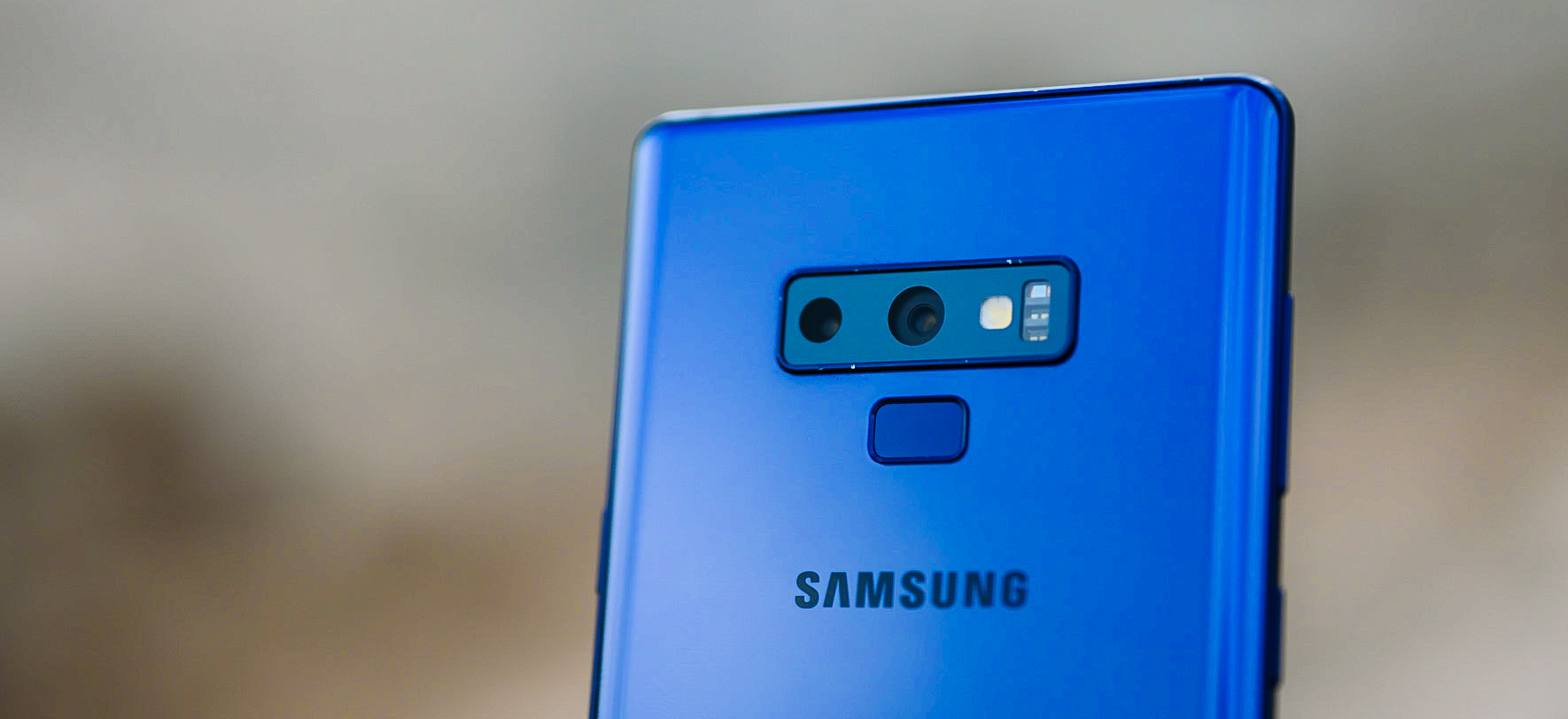 Samsung Galaxy Note 9 test aparatu