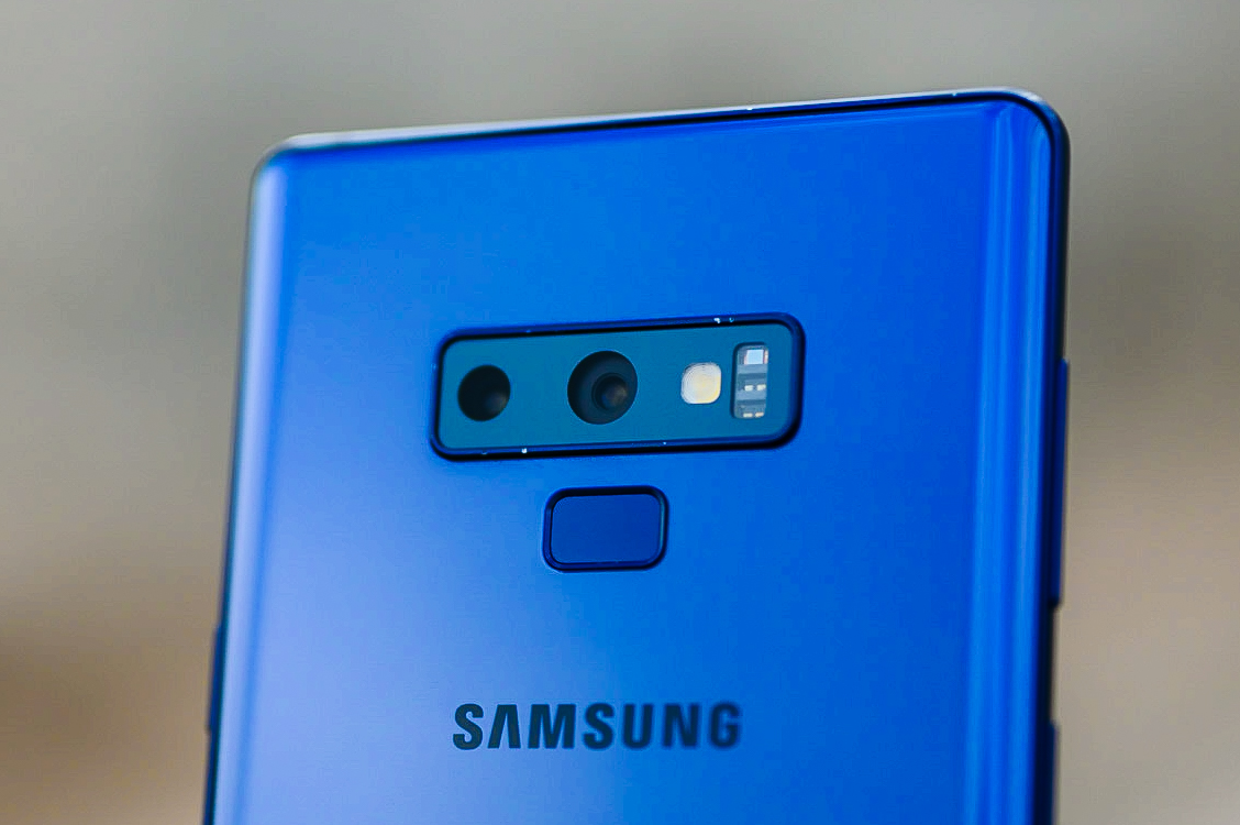 Samsung Galaxy Note 9 test aparatu