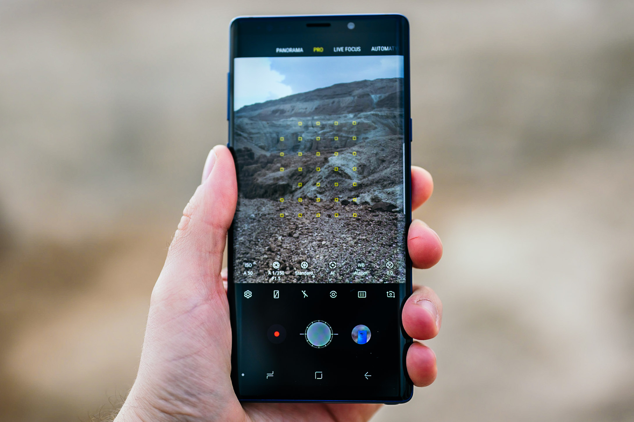 Samsung Galaxy Note 9 test aparatu class="wp-image-861934" 