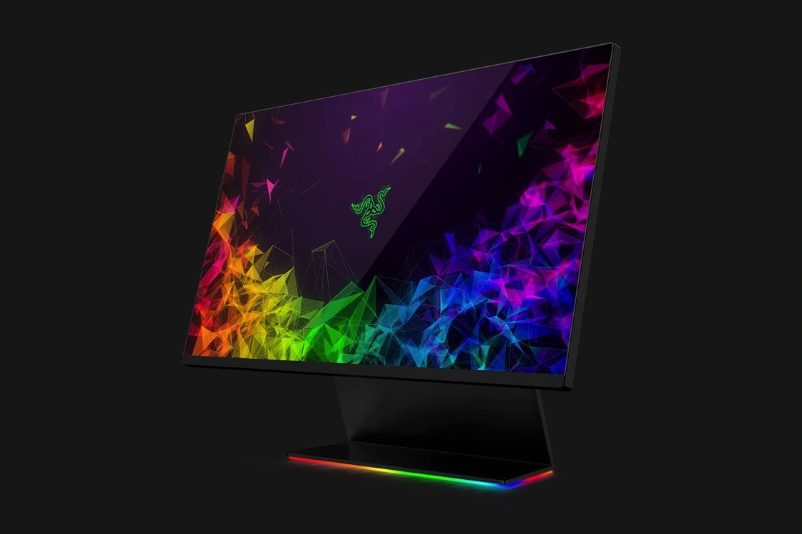Razer Raptor to 27-calowy monitor stworzony z myślą o grach wideo, który zachwyca projektem oraz wyglądem. Sama specyfikacja mogłaby być jednak lepsza. class="wp-image-865507" title="Razer Raptor to 27-calowy monitor stworzony z myślą o grach wideo, który zachwyca projektem oraz wyglądem. Sama specyfikacja mogłaby być jednak lepsza."
