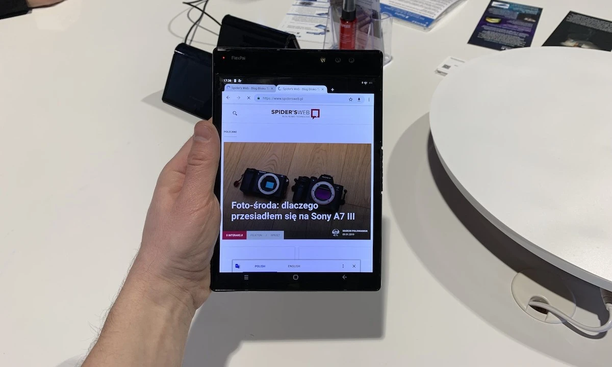 ces 2019 flexpai 15