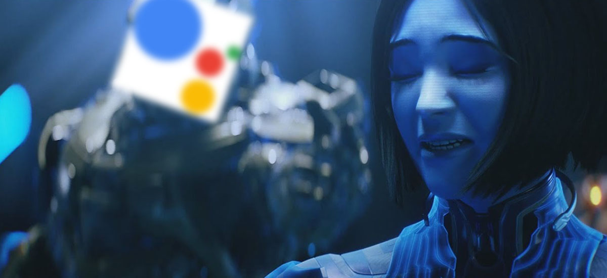 cortana asystent google