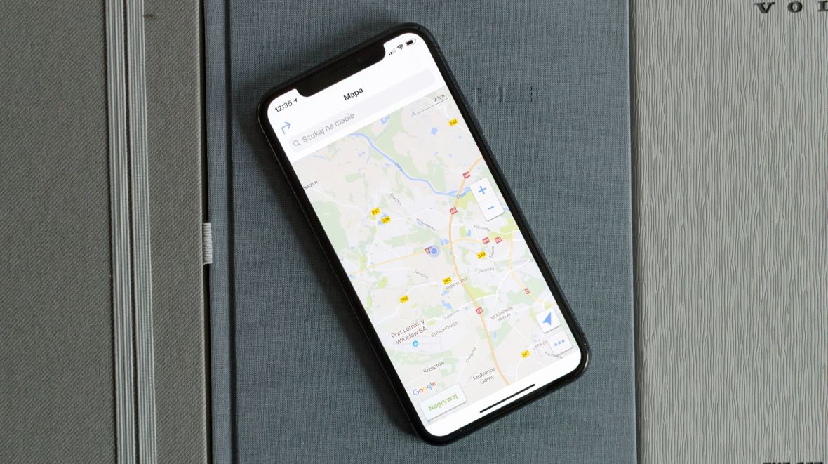 Ustalanie trasy w mapach google