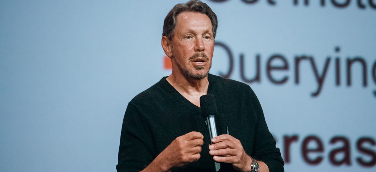 Zaczął od stworzenia dla CIA bazy danych. Co dziś robi Larry Ellison, założyciel Oracle?