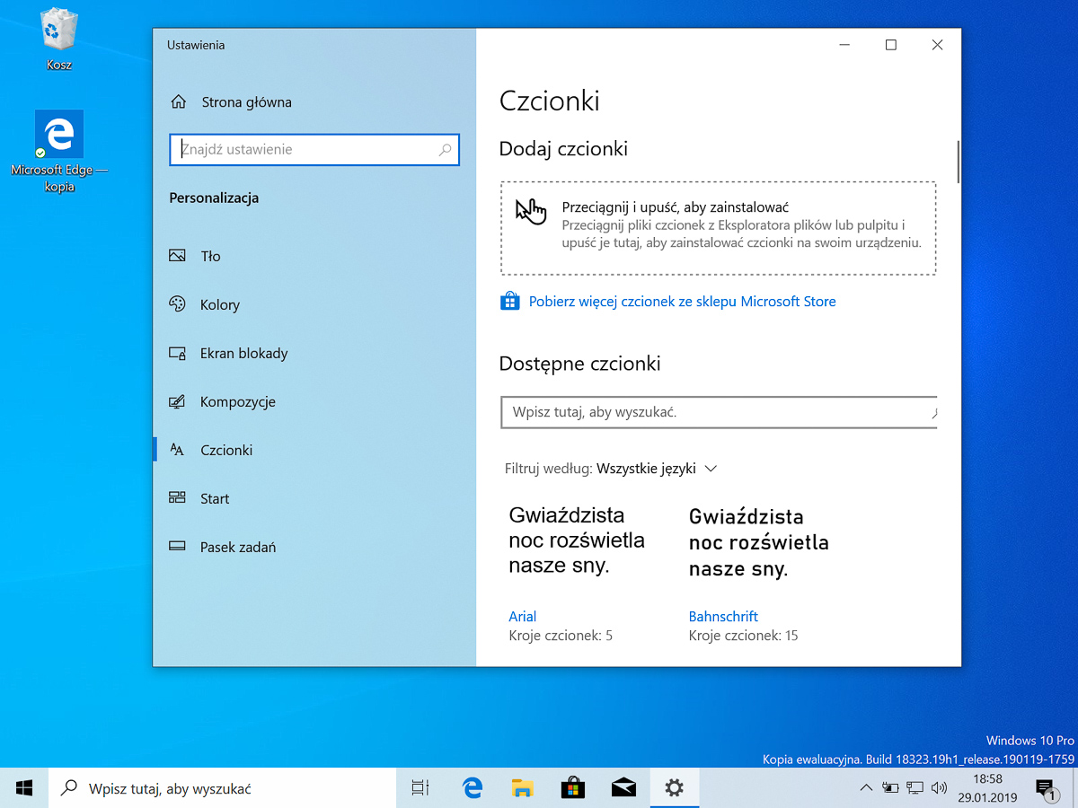 windows 10 1903 