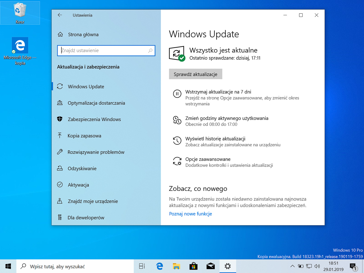 windows 10 1903 