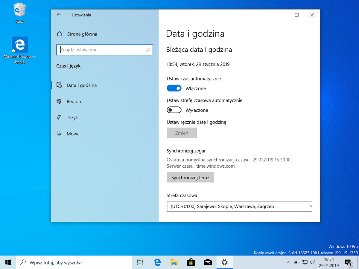 windows 10 1903 