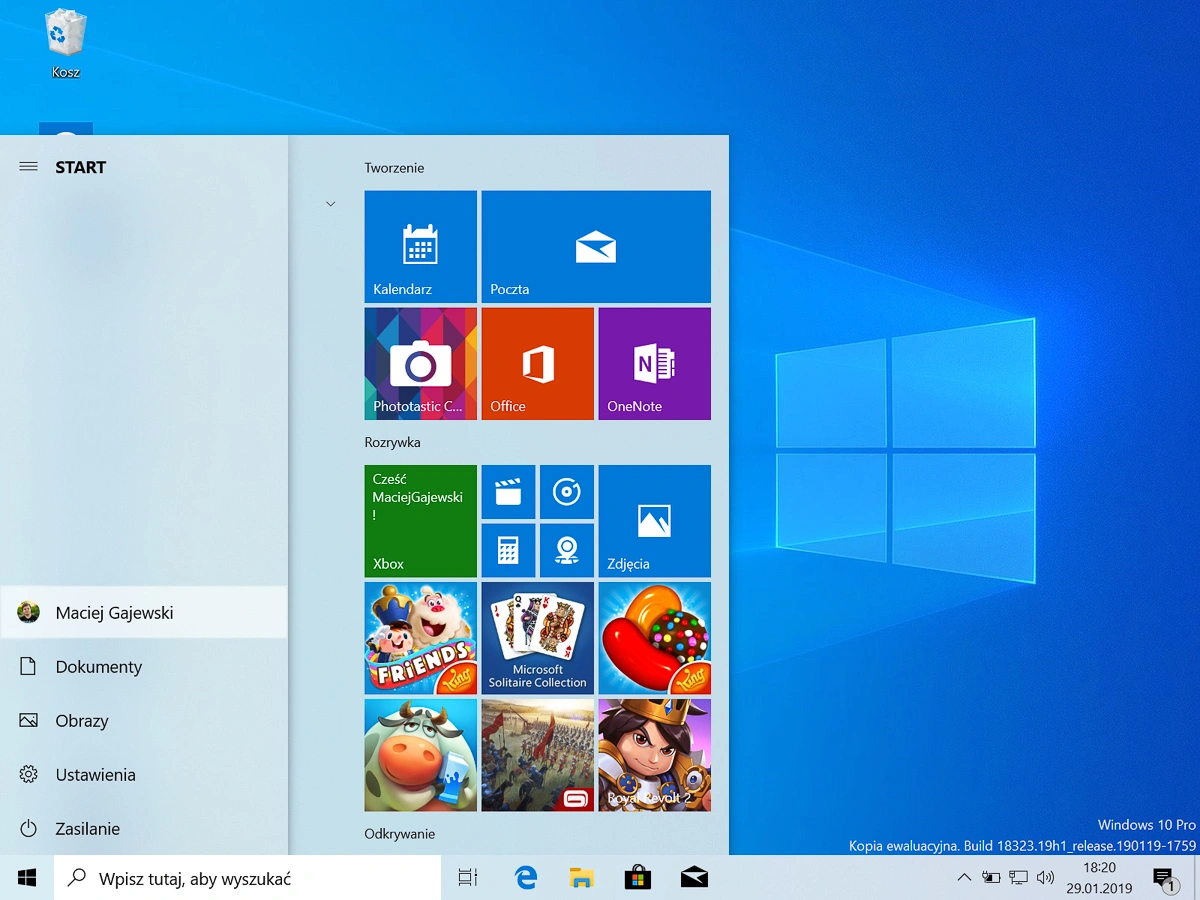 windows 10 1903