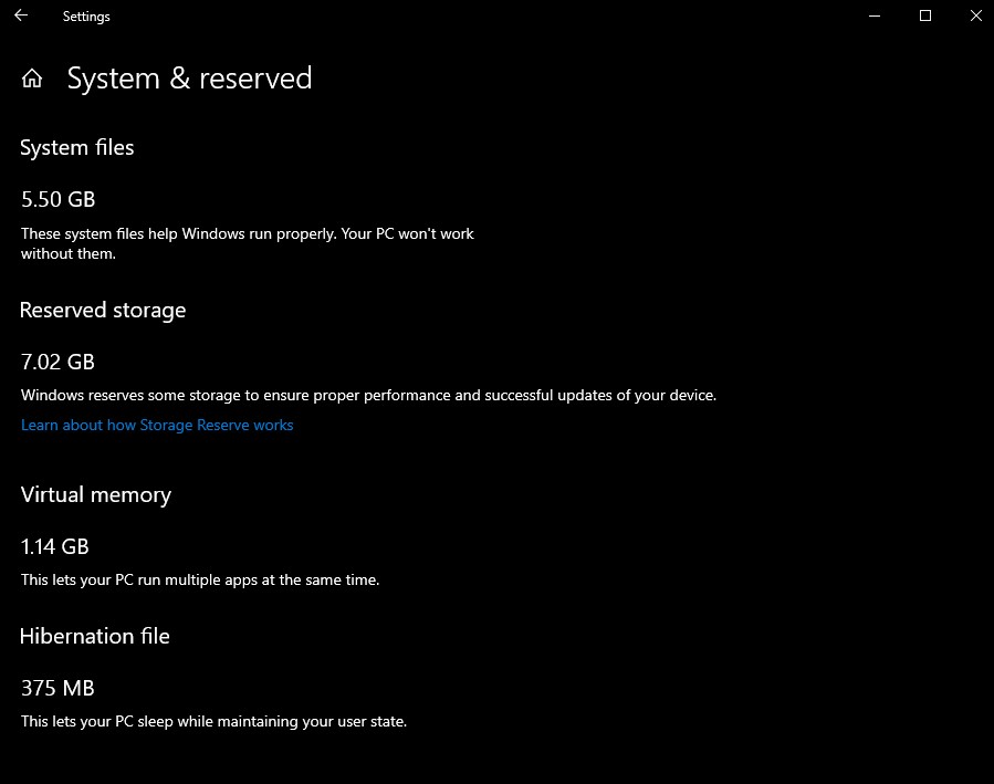 windows 10 19h1 wymagania pamięć 