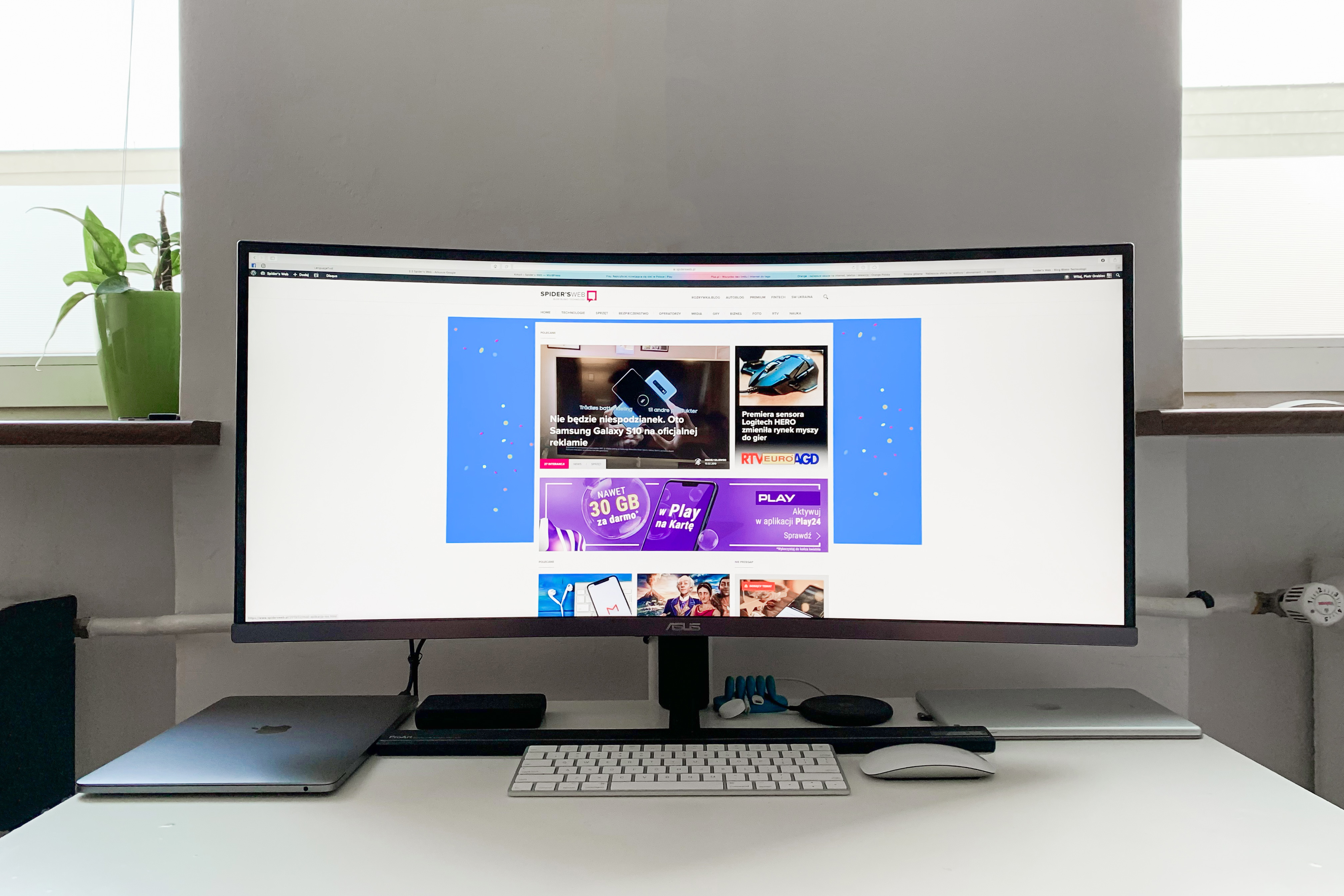 Asus ProArt PA34V monitor do MacBooka Thunderbolt 3 USB-C class="wp-image-896081" 