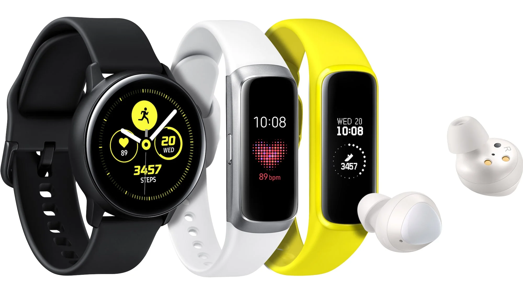 Galaxy Watch Active, Galaxy Fit i Galaxy Buds. Nowe sprzęty Samsunga