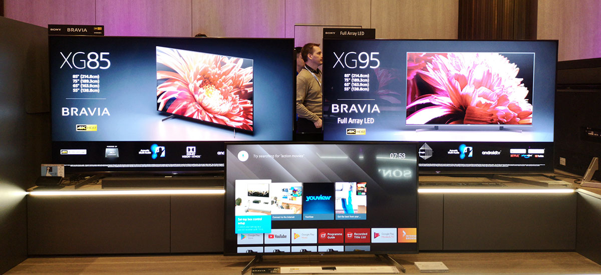 sony telewizory 2019