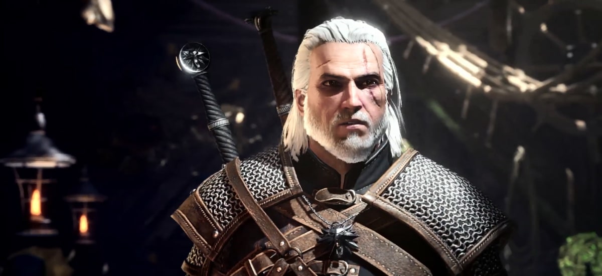 Wiedźmin Geralt w Monster Hunter