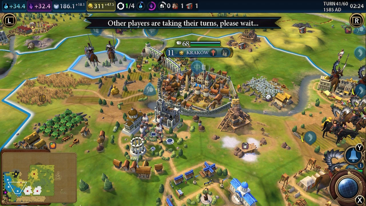 Największym problemem Civilization Vi na Nintendo Switchu jest interfejs class="wp-image-898653" title="Największym problemem Civilization Vi na Nintendo Switchu jest interfejs" 