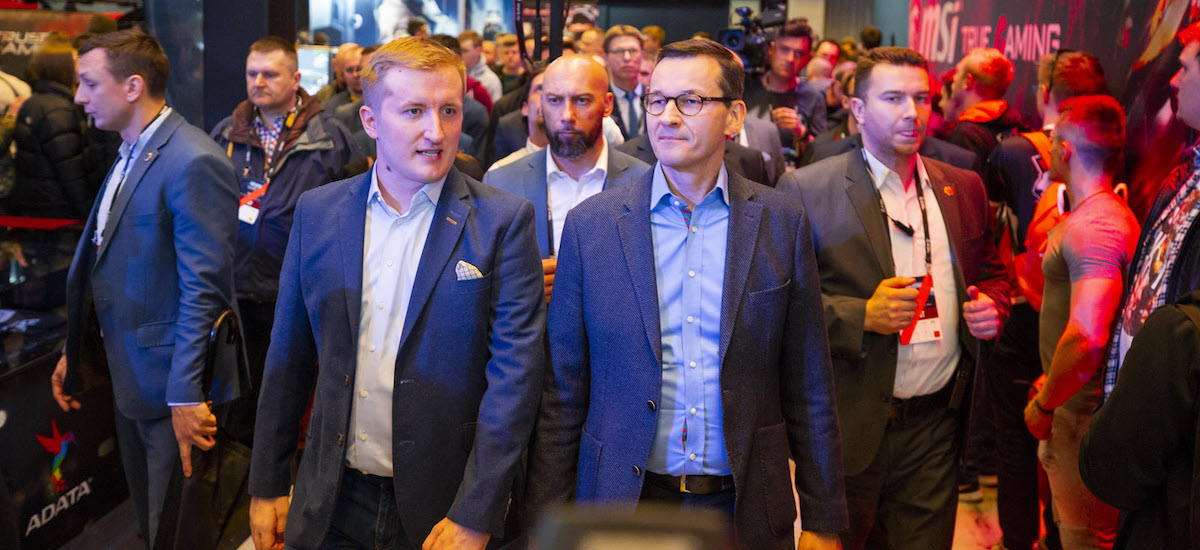 Morawiecki na IEM 2019: Moja ulubiona gra to 40 mln postaci