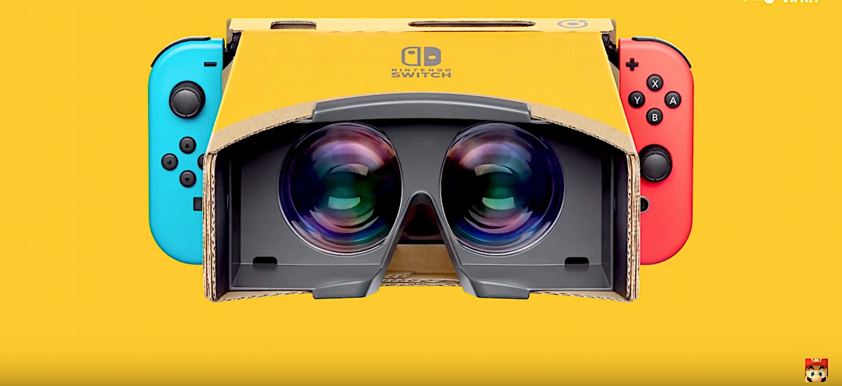 VR od Nintendo na pierwszym zwiastunie: Nintendo LABO VR Kit