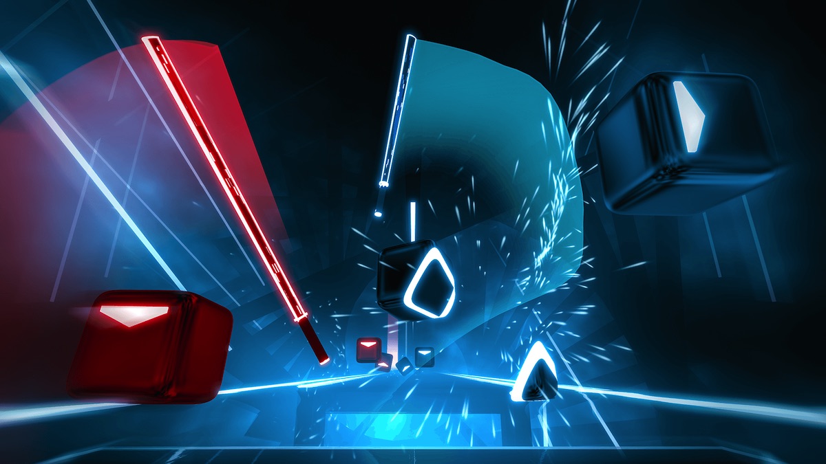 beat saber ps vr playstation 4 dlc 1 dodatek Monstercat Music Pack Vol 1