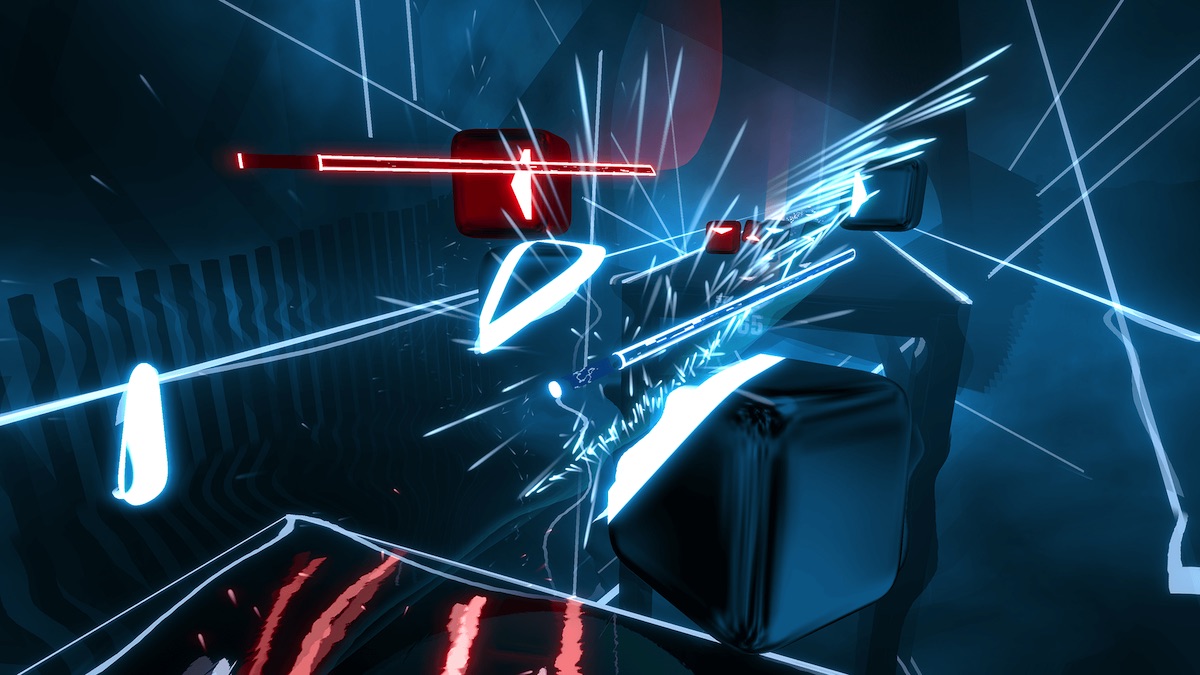 beat saber ps vr playstation 4 dlc 1 dodatek Monstercat Music Pack Vol 1