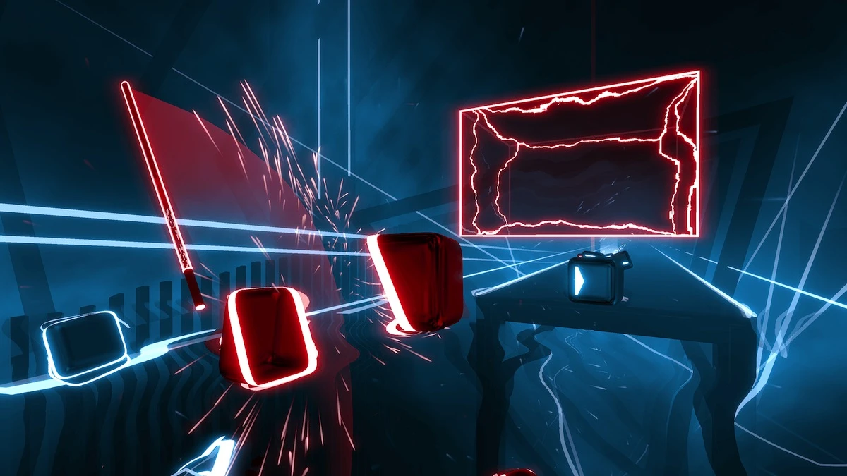 beat saber ps vr playstation 4 dlc 1 dodatek Monstercat Music Pack Vol 1 class="wp-image-904401" 