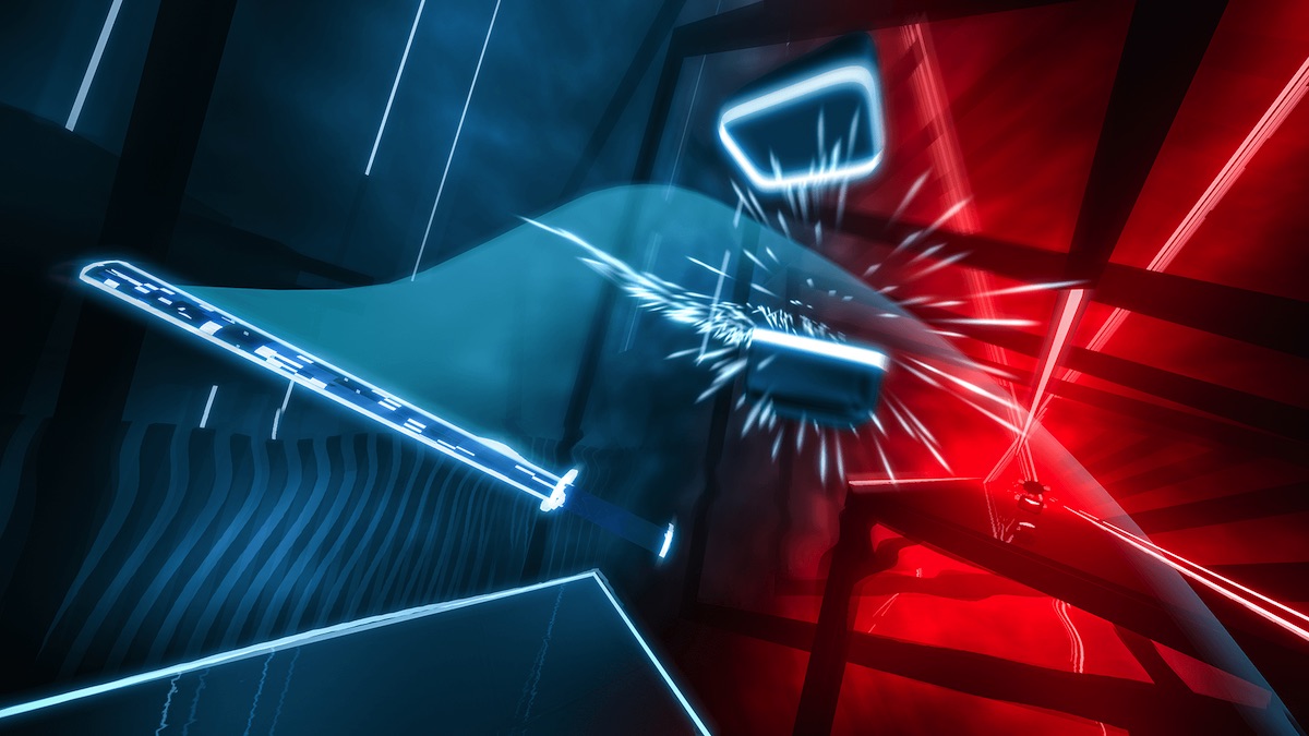 beat saber ps vr playstation 4 dlc 1 dodatek Monstercat Music Pack Vol 1 class="wp-image-904407" 