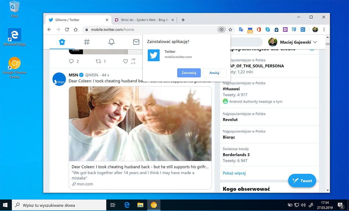 Chrome PWA jak zainstalować class="wp-image-912594" 